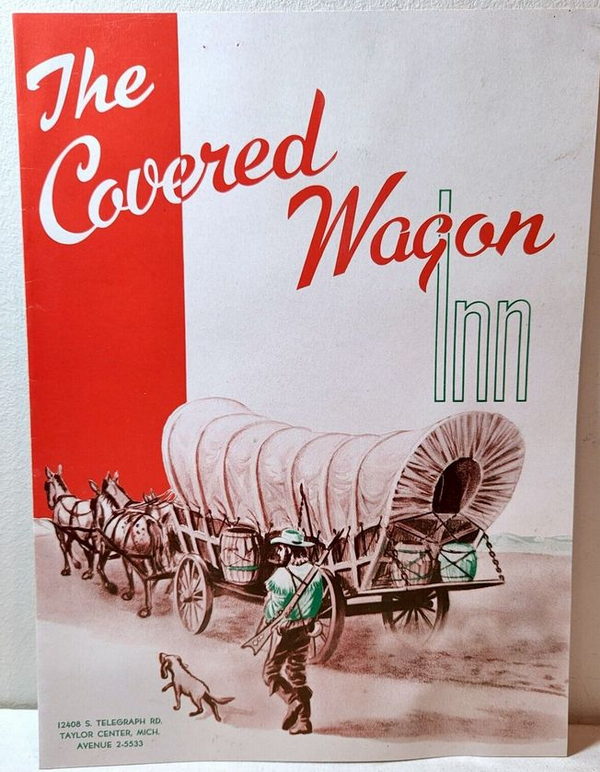 John Zittels Covered Wagon Inn - Menu (newer photo)